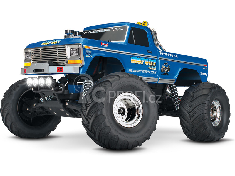 RC auto Traxxas Bigfoot 1:10 RTR Classic s LED osvětlením