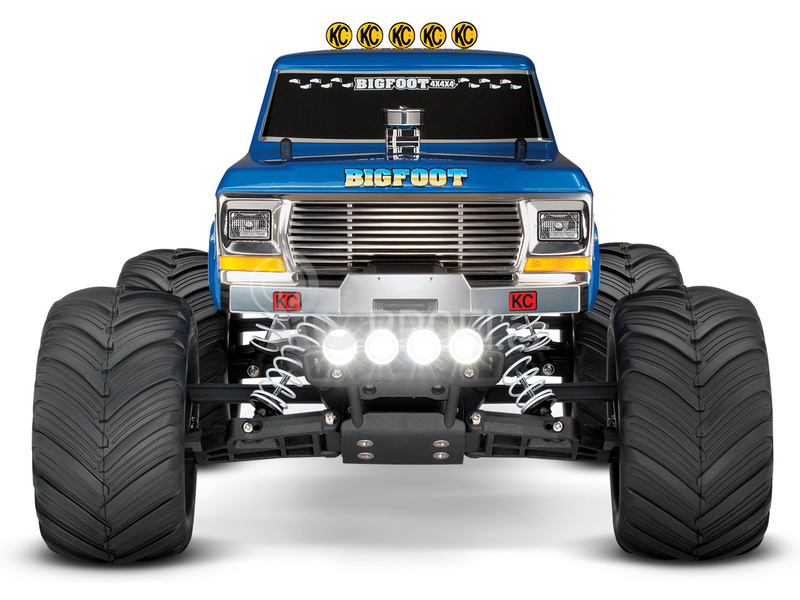 RC auto Traxxas Bigfoot 1:10 RTR Classic s LED osvětlením