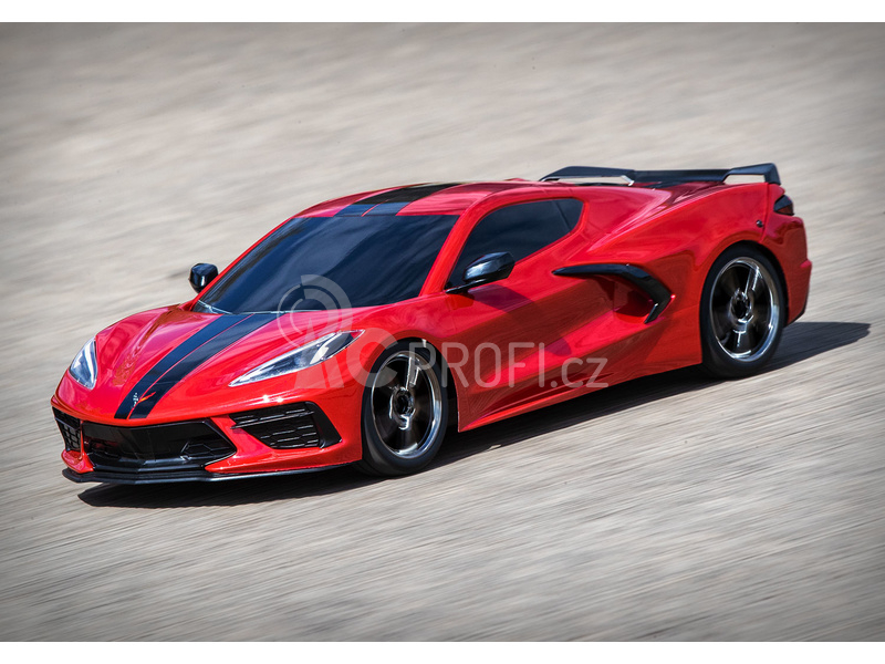 RC auto Traxxas Chevrolet Corvette Stingray 1:10 RTR, černá