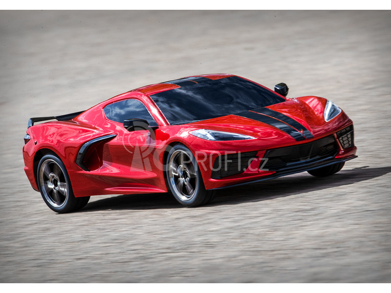 RC auto Traxxas Chevrolet Corvette Stingray 1:10 RTR, černá