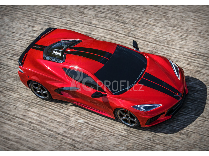 RC auto Traxxas Chevrolet Corvette Stingray 1:10 RTR, černá