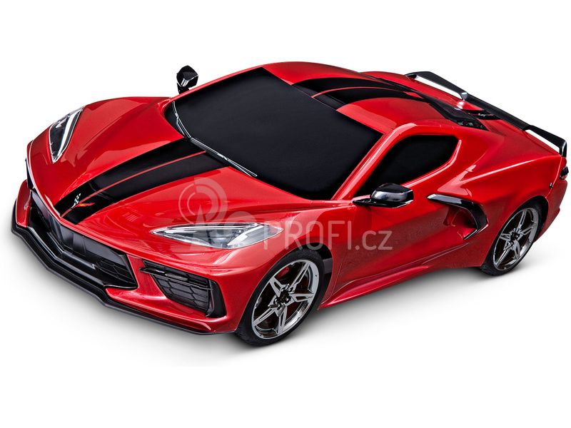 RC auto Traxxas Chevrolet Corvette Stingray 1:10 RTR, černá