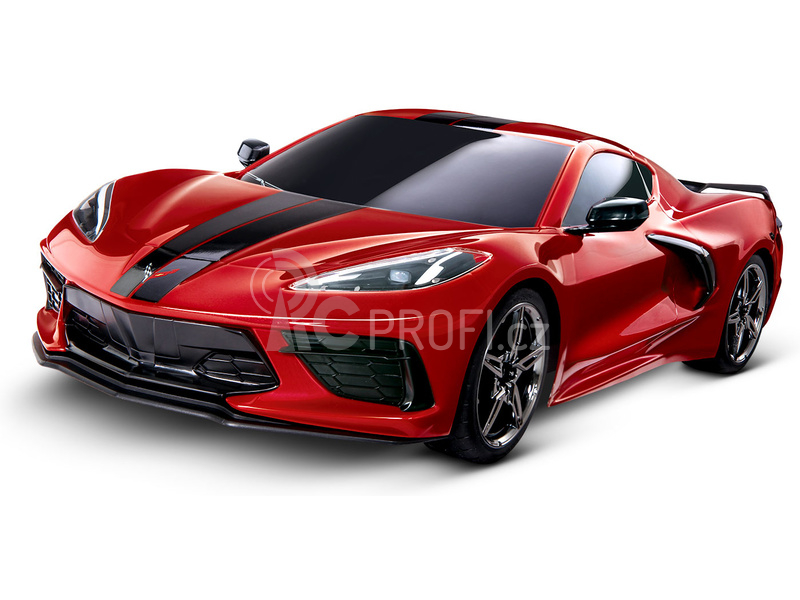 RC auto Traxxas Chevrolet Corvette Stingray 1:10 RTR, černá