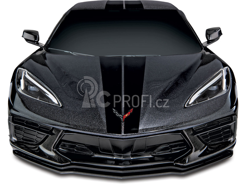 RC auto Traxxas Chevrolet Corvette Stingray 1:10 RTR, černá