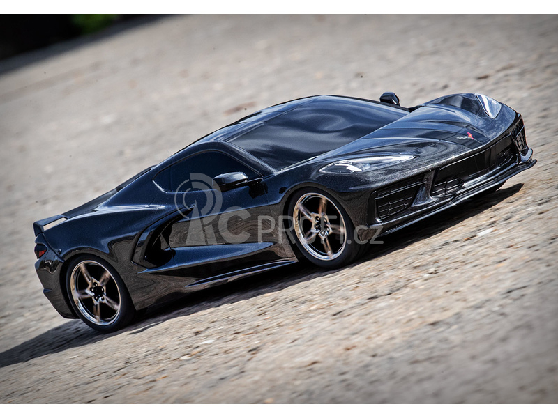 RC auto Traxxas Chevrolet Corvette Stingray 1:10 RTR, černá