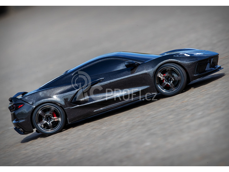 RC auto Traxxas Chevrolet Corvette Stingray 1:10 RTR, černá