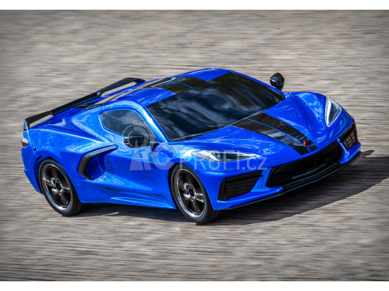 RC auto Traxxas Chevrolet Corvette Stingray 1:10 RTR, černá
