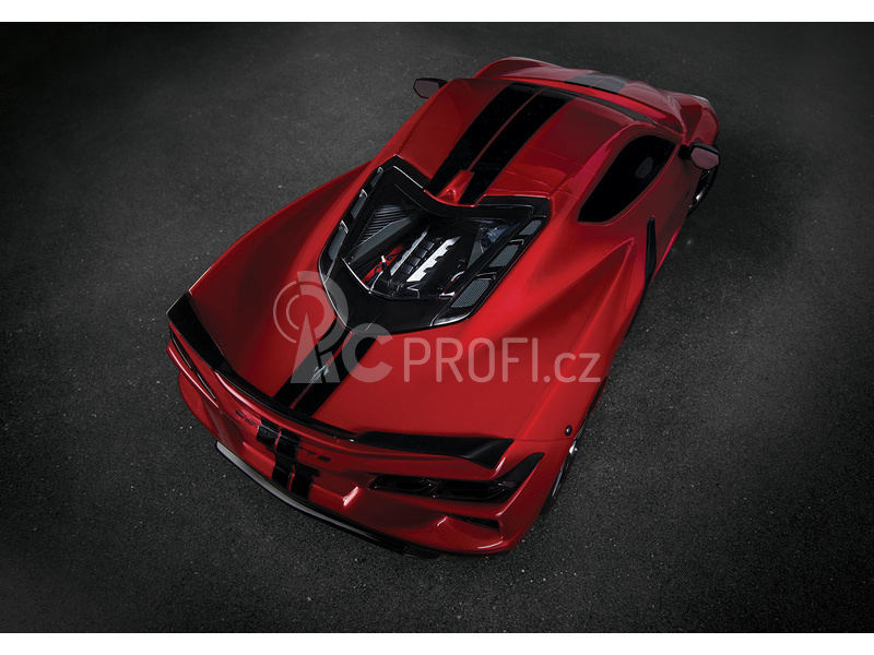 RC auto Traxxas Chevrolet Corvette Stingray 1:10 RTR, stříbrná