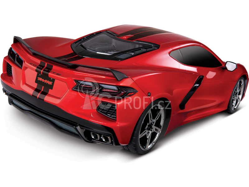 RC auto Traxxas Chevrolet Corvette Stingray 1:10 RTR, stříbrná