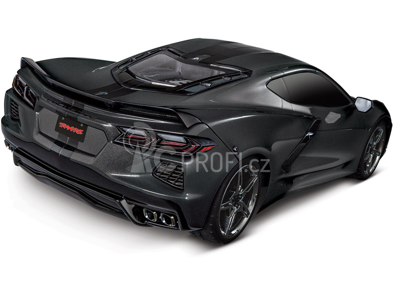 RC auto Traxxas Chevrolet Corvette Stingray 1:10 RTR, stříbrná