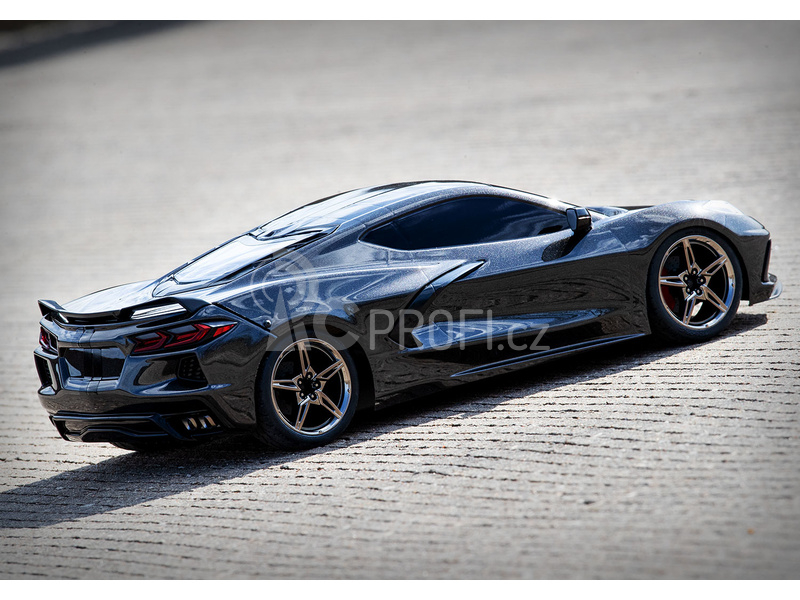 RC auto Traxxas Chevrolet Corvette Stingray 1:10 RTR, stříbrná