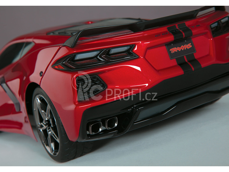 RC auto Traxxas Chevrolet Corvette Stingray 1:10 RTR, stříbrná