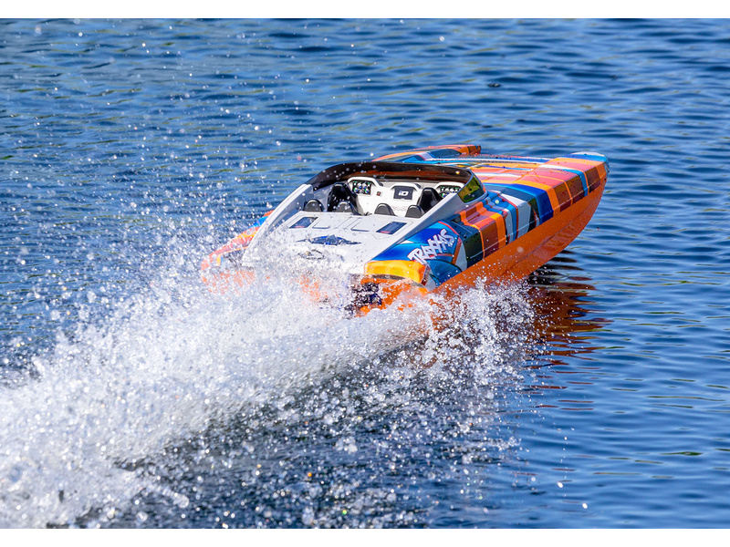 RC loď Traxxas DCB M41 RTR, červená