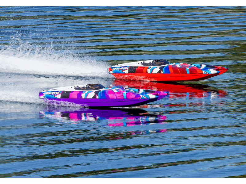RC loď Traxxas DCB M41 RTR, červená