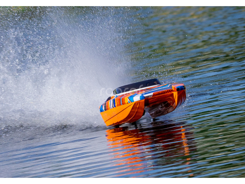 RC loď Traxxas DCB M41 RTR, červená