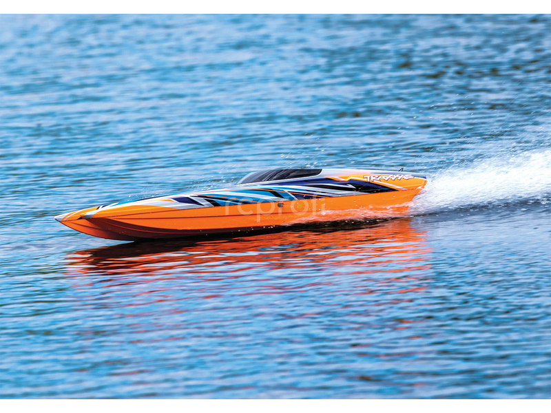 RC loď Traxxas DCB M41 RTR, červená