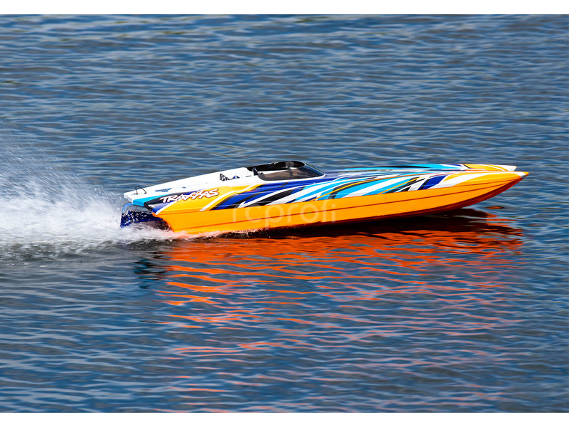 RC loď Traxxas DCB M41 RTR, červená