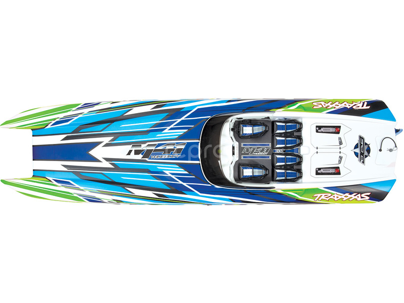 RC loď Traxxas DCB M41 RTR, červená