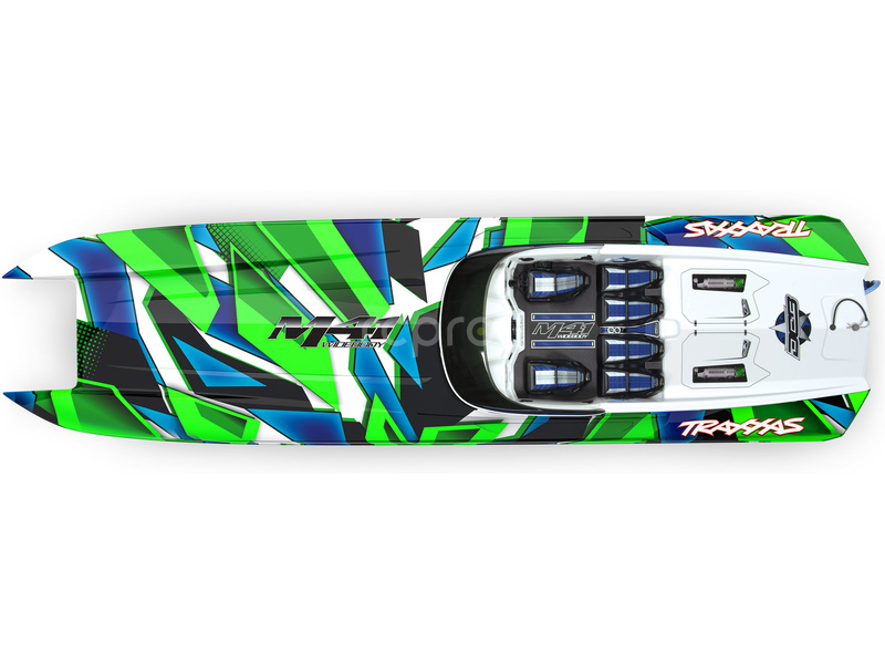 RC loď Traxxas DCB M41 RTR, červená