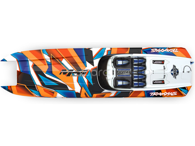 RC loď Traxxas DCB M41 RTR, červená