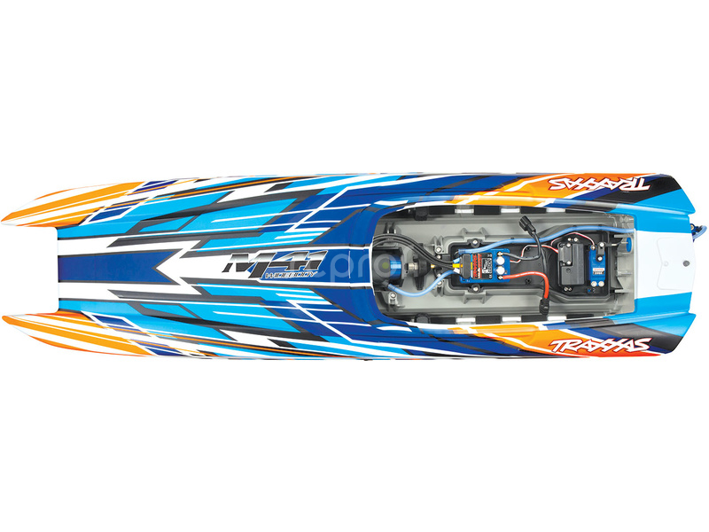 RC loď Traxxas DCB M41 RTR, červená