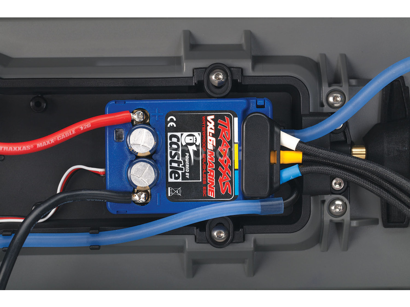 RC loď Traxxas DCB M41 RTR, červená