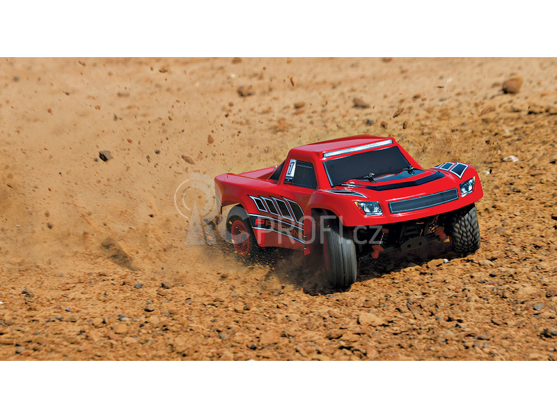 RC auto Traxxas Desert Prerunner 1:18 4WD RTR, červená