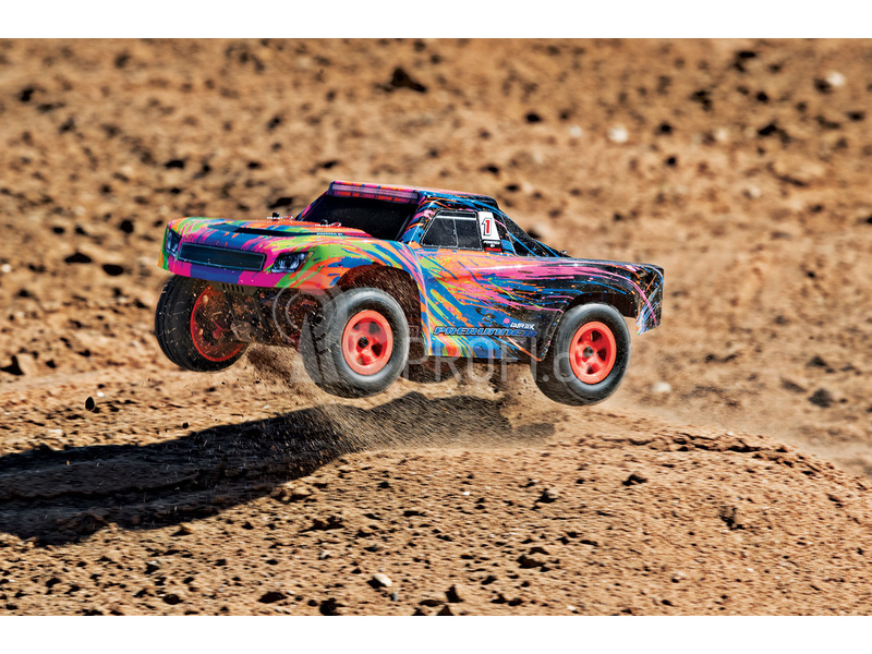 RC auto Traxxas Desert Prerunner 1:18 4WD RTR, červená