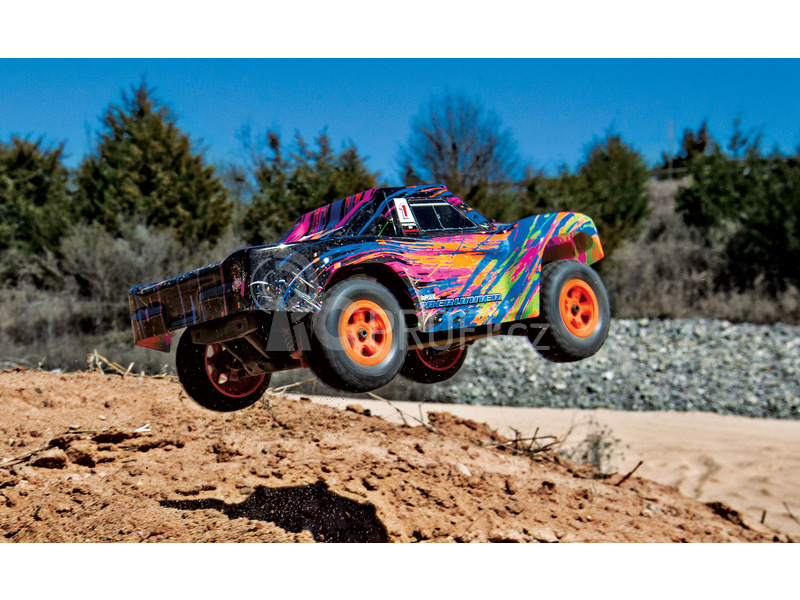 RC auto Traxxas Desert Prerunner 1:18 4WD RTR, modrá