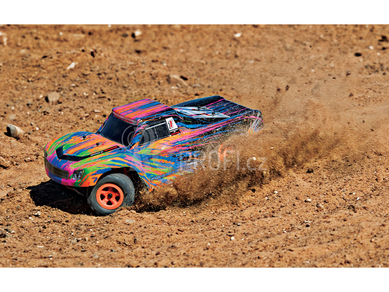 RC auto Traxxas Desert Prerunner 1:18 4WD RTR, modrá