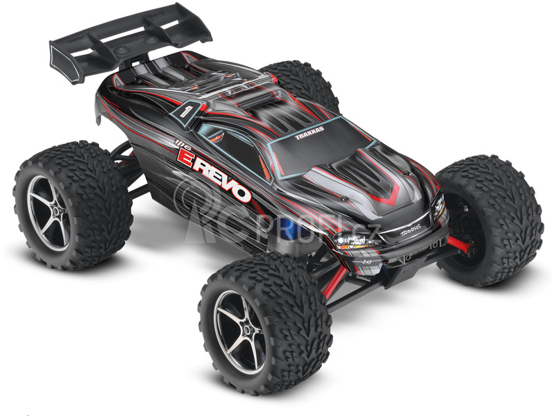 RC auto Traxxas E-Revo 1:16 RTR, oranžová