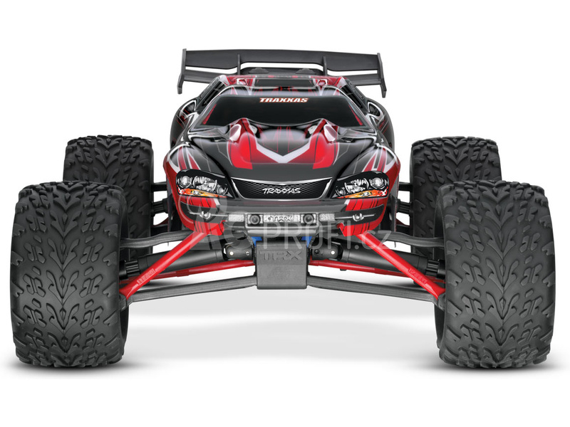 RC auto Traxxas E-Revo 1:16 RTR, stříbrná