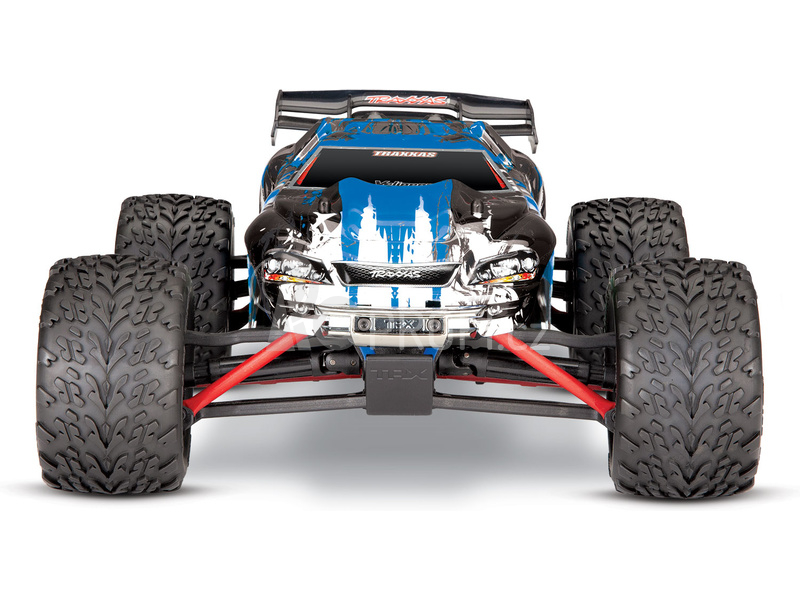 RC auto Traxxas E-Revo 1:16 VXL RTR, oranžová