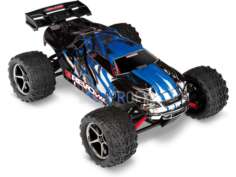 RC auto Traxxas E-Revo 1:16 VXL RTR, oranžová