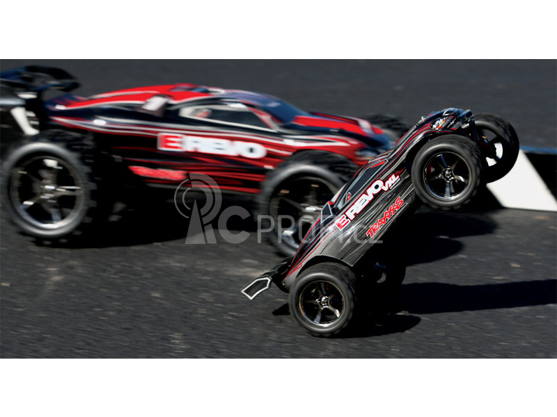 RC auto Traxxas E-Revo 1:16 VXL TQi RTR, červená