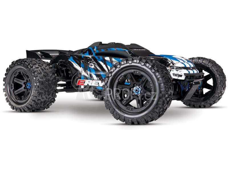 RC auto Traxxas E-Revo 1:8 VXL 4WD TQi RTR, Solar Flare