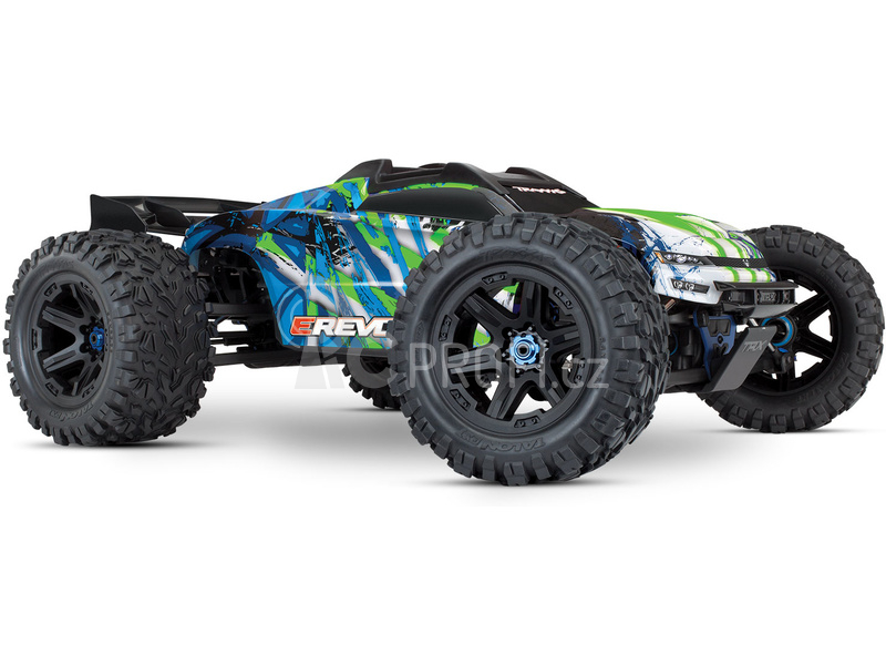 RC auto Traxxas E-Revo 1:8 VXL 4WD TQi RTR, Solar Flare