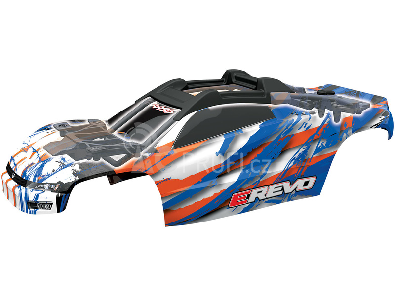 RC auto Traxxas E-Revo 1:8 VXL 4WD TQi RTR, Solar Flare