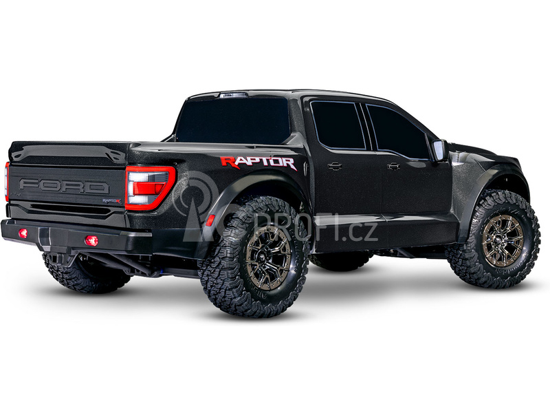 RC auto Traxxas Ford F-150 Raptor R 1:10 RTR, černá