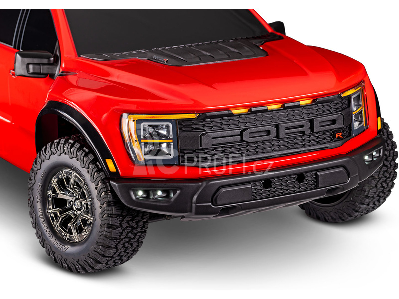 RC auto Traxxas Ford F-150 Raptor R 1:10 RTR, černá