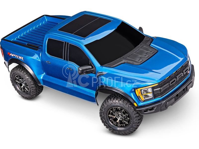 RC auto Traxxas Ford F-150 Raptor R 1:10 RTR, modrá