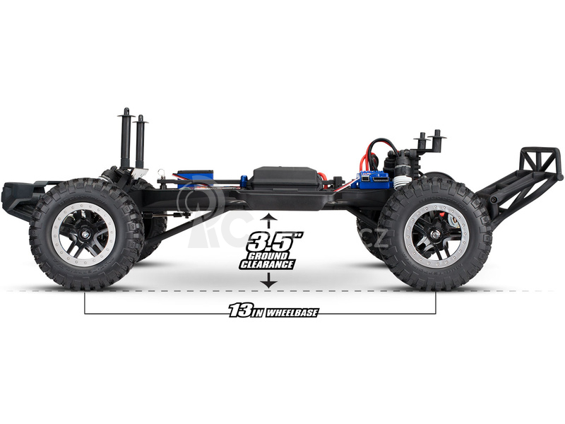 RC auto Traxxas Ford F-150 SVT Raptor 2017 1:10 RTR, červená