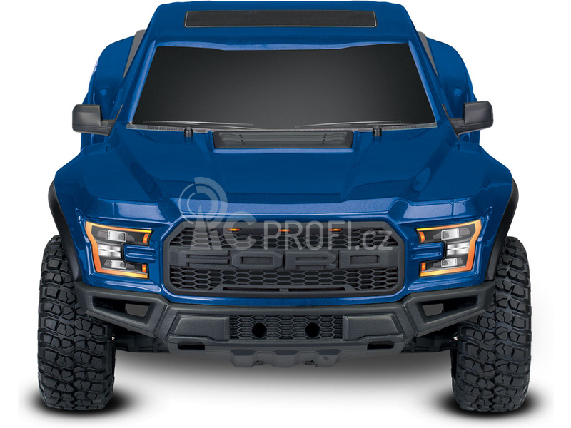 RC auto Traxxas Ford F-150 SVT Raptor 2017 1:10 RTR, červená