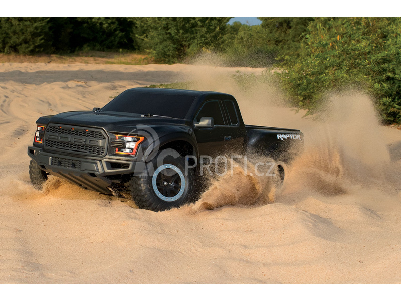 RC auto Traxxas Ford F-150 SVT Raptor 2017 1:10 RTR, červená