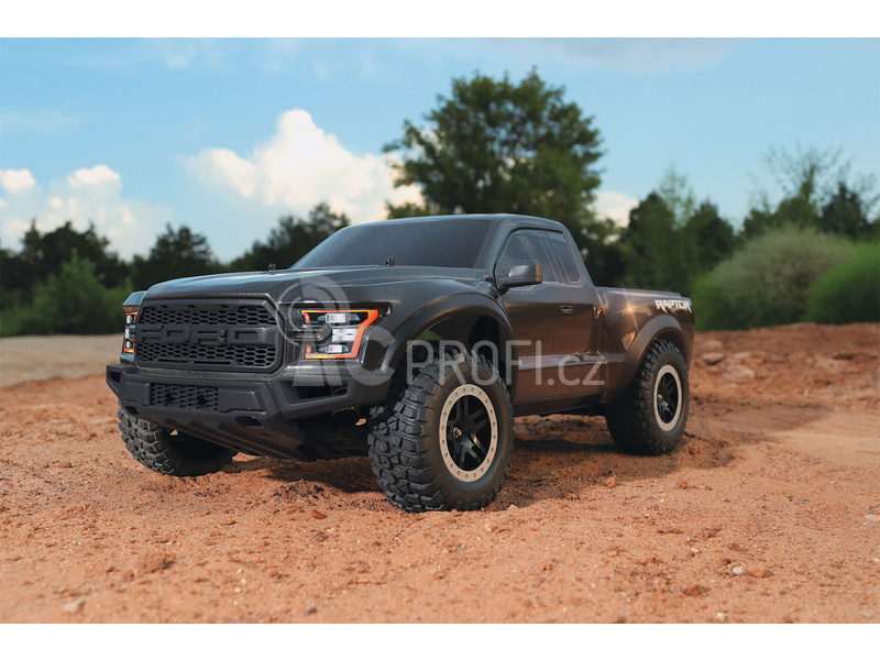 RC auto Traxxas Ford F-150 SVT Raptor 2017 1:10 RTR, červená