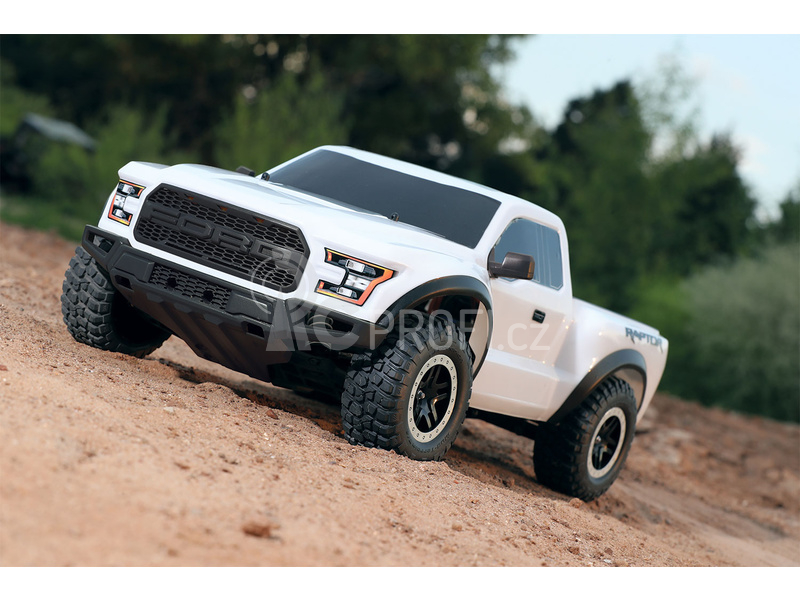 RC auto Traxxas Ford F-150 SVT Raptor 2017 1:10 RTR, červená