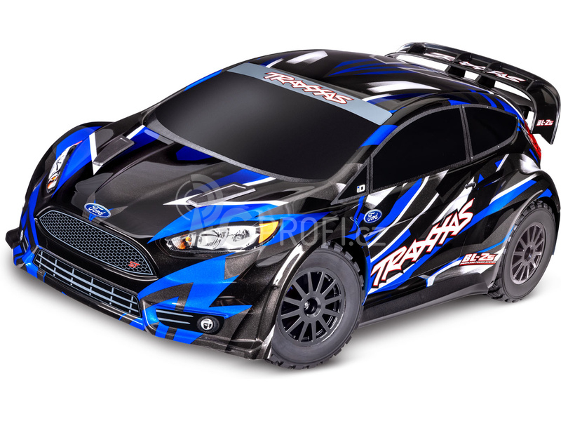 RC auto Traxxas Ford Fiesta 1:10 2BL 4WD RTR, červená