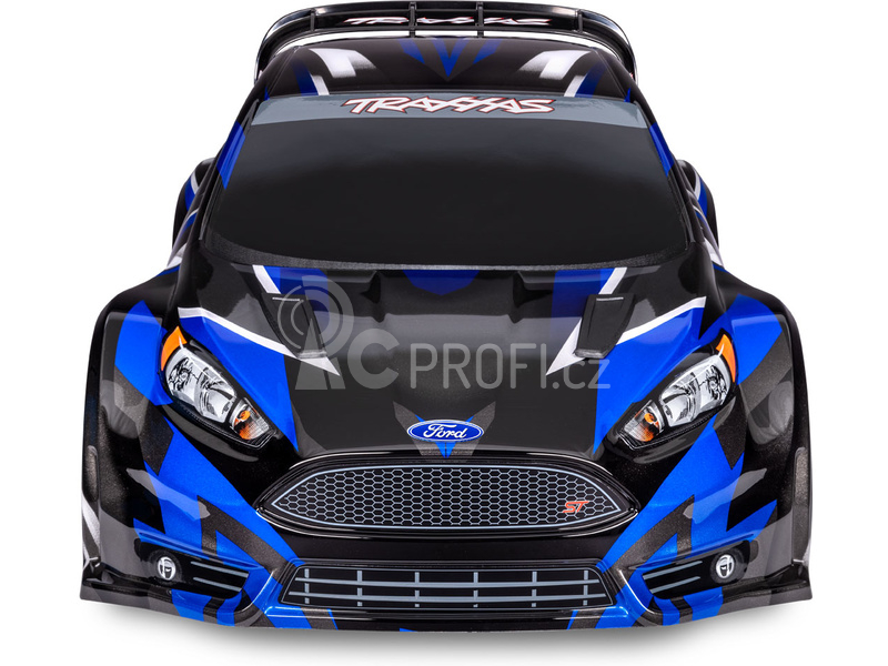 RC auto Traxxas Ford Fiesta 1:10 2BL 4WD RTR, modrá