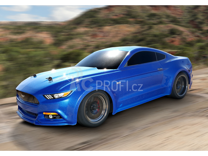 RC auto Traxxas Ford Mustang 1:10 RTR Grabber, modrá