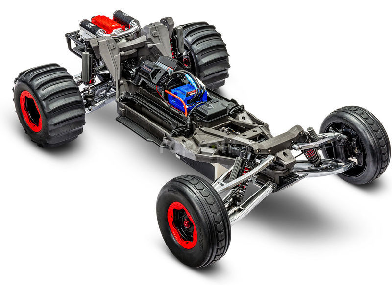 RC auto Traxxas Funco 1:6 RTR, modrá